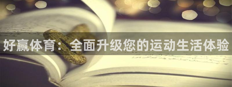 好赢体育：全面升级您的运动生活体验